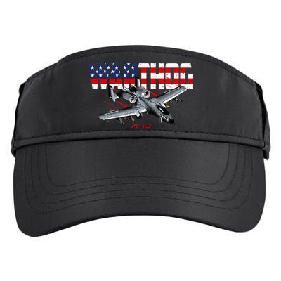 Military Airplane A10 Warthog American Flag Adult Drive Performance Visor