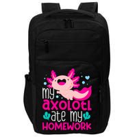My Axolotl Ate My Homework | Gimmick | Kawaii | Axolotl Impact Tech Backpack