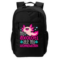 My Axolotl Ate My Homework | Gimmick | Kawaii | Axolotl Backpack