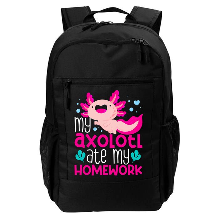 My Axolotl Ate My Homework | Gimmick | Kawaii | Axolotl Backpack