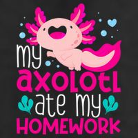 My Axolotl Ate My Homework | Gimmick | Kawaii | Axolotl Trucker Hat