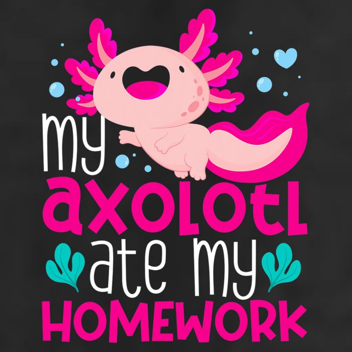 My Axolotl Ate My Homework | Gimmick | Kawaii | Axolotl Trucker Hat
