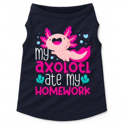 My Axolotl Ate My Homework | Gimmick | Kawaii | Axolotl Doggie Tank