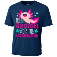 My Axolotl Ate My Homework | Gimmick | Kawaii | Axolotl Performance Shirt