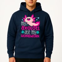 My Axolotl Ate My Homework | Gimmick | Kawaii | Axolotl Hoodie