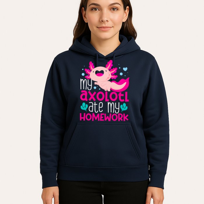 My Axolotl Ate My Homework | Gimmick | Kawaii | Axolotl Hoodie