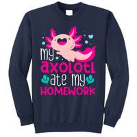 My Axolotl Ate My Homework | Gimmick | Kawaii | Axolotl Sweatshirt