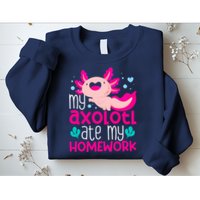 My Axolotl Ate My Homework | Gimmick | Kawaii | Axolotl Sweatshirt