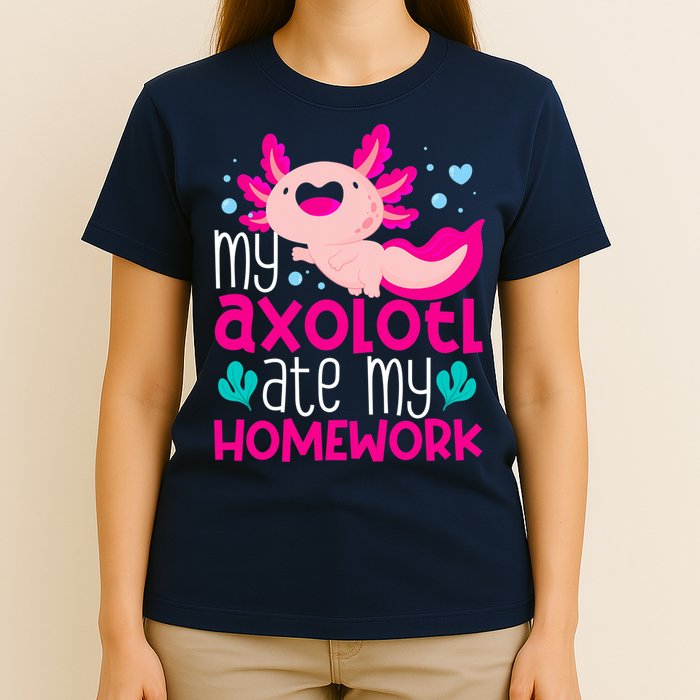 My Axolotl Ate My Homework | Gimmick | Kawaii | Axolotl T-Shirt