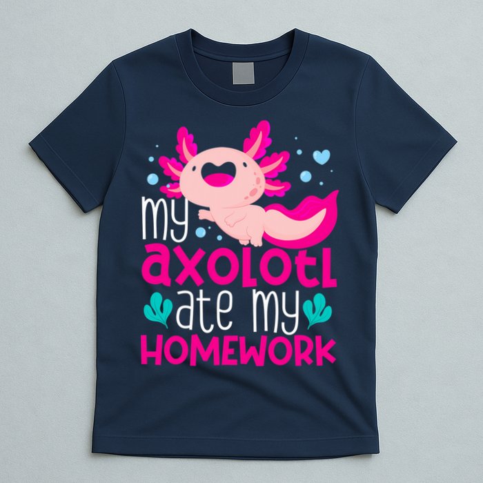 My Axolotl Ate My Homework | Gimmick | Kawaii | Axolotl T-Shirt