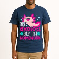 My Axolotl Ate My Homework | Gimmick | Kawaii | Axolotl Tall T-Shirt