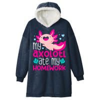 My Axolotl Ate My Homework | Gimmick | Kawaii | Axolotl Hooded Wearable Blanket