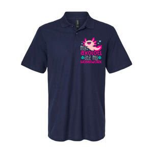 My Axolotl Ate My Homework | Gimmick | Kawaii | Axolotl Softstyle Adult Sport Polo