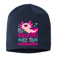 My Axolotl Ate My Homework | Gimmick | Kawaii | Axolotl Sustainable Beanie