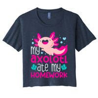 My Axolotl Ate My Homework | Gimmick | Kawaii | Axolotl Crop Top