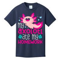 My Axolotl Ate My Homework | Gimmick | Kawaii | Axolotl Kids T-Shirt