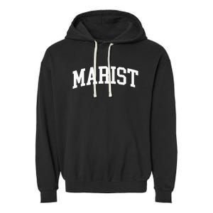 Marist Athletic Arch College University Alumni Garment-Dyed Fleece Hoodie