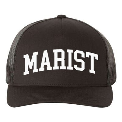 Marist Athletic Arch College University Alumni Yupoong Adult 5-Panel Trucker Hat