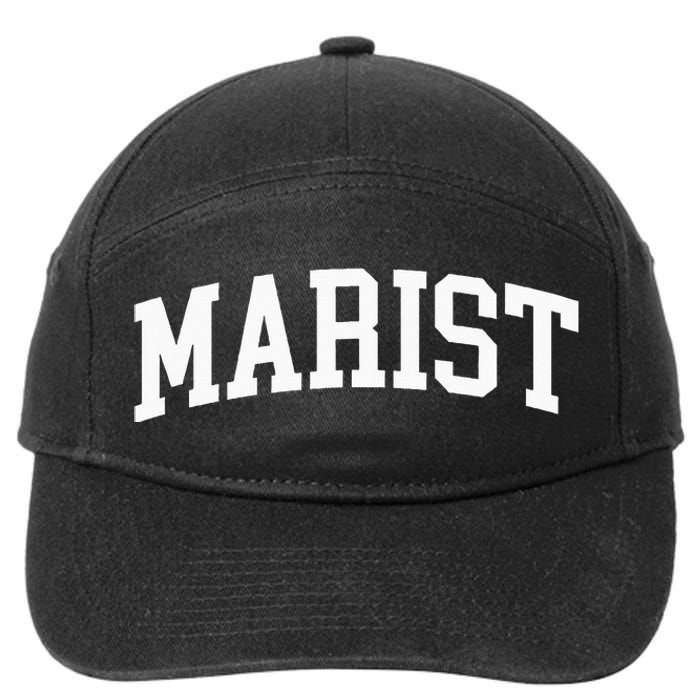 Marist Athletic Arch College University Alumni 7-Panel Snapback Hat