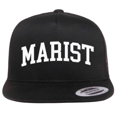 Marist Athletic Arch College University Alumni Flat Bill Trucker Hat