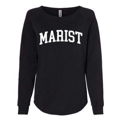 Marist Athletic Arch College University Alumni Womens California Wash Sweatshirt