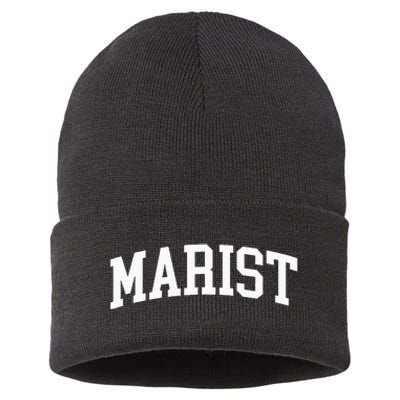 Marist Athletic Arch College University Alumni Sustainable Knit Beanie