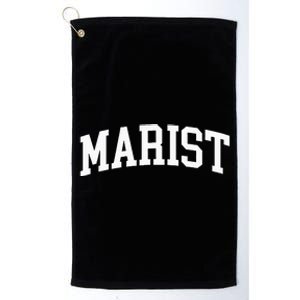 Marist Athletic Arch College University Alumni Platinum Collection Golf Towel