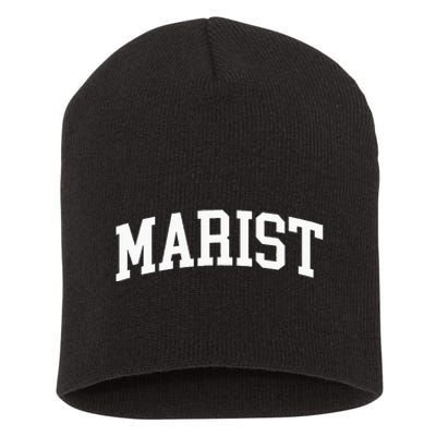 Marist Athletic Arch College University Alumni Short Acrylic Beanie