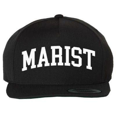 Marist Athletic Arch College University Alumni Wool Snapback Cap