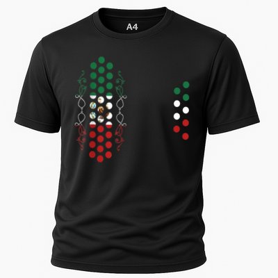 Mexican Air Accordion Player Musician Men Women Cooling Performance Crew T-Shirt