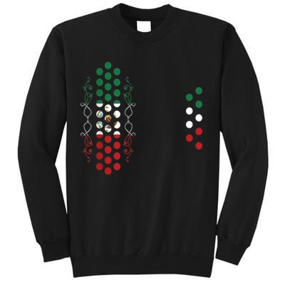 Mexican Air Accordion Player Musician Men Women Sweatshirt