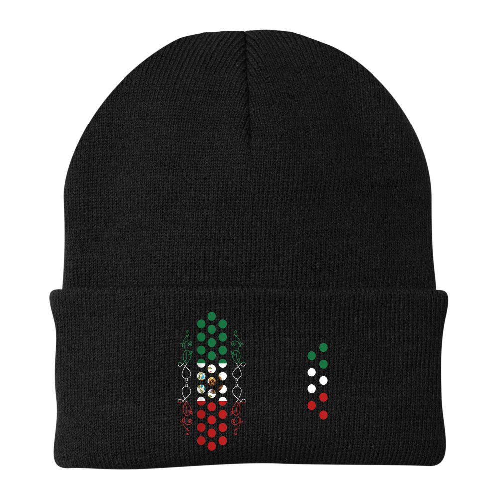 Mexican Air Accordion Player Musician Men Women Beanie