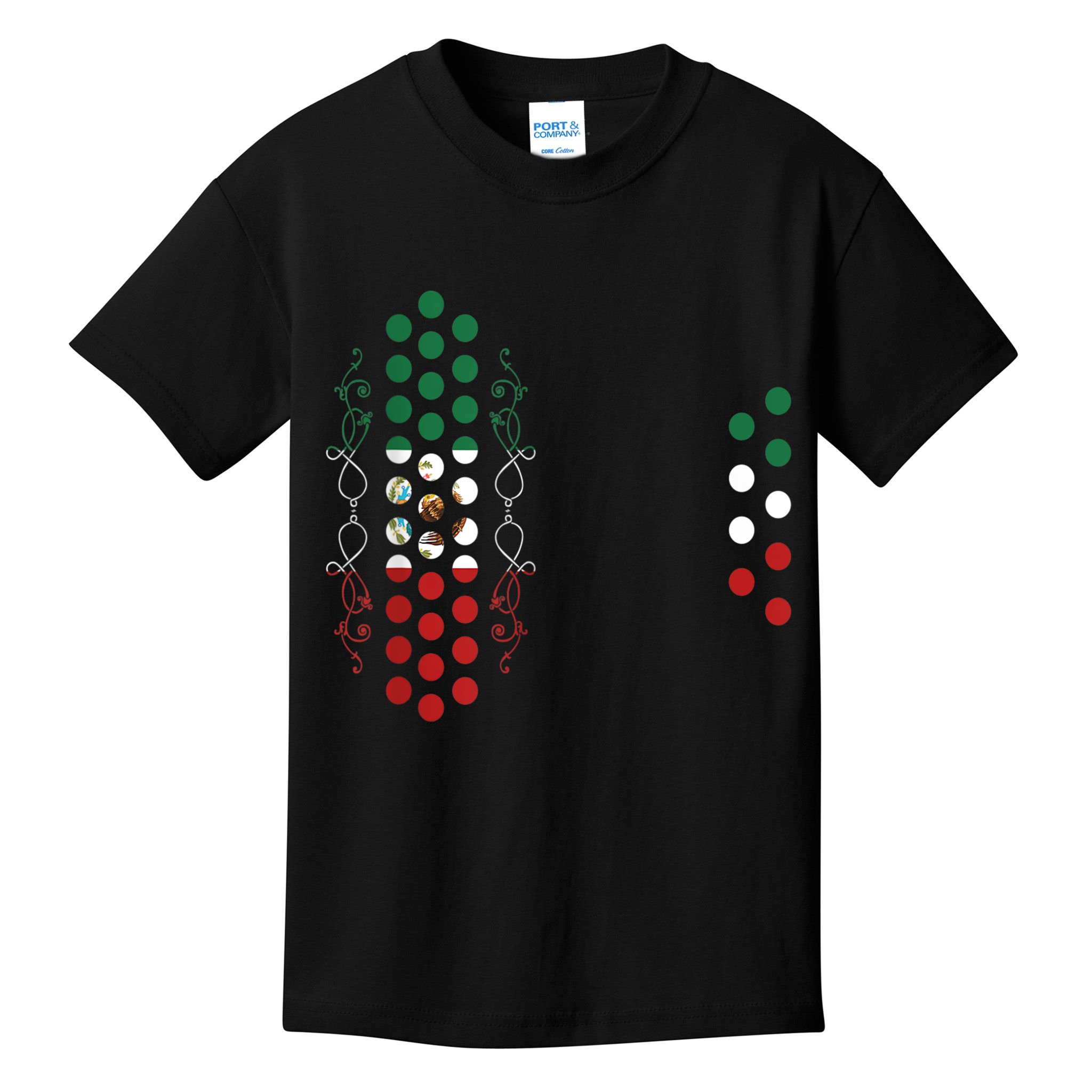 Mexican Air Accordion Player Musician Men Women Kids T-Shirt