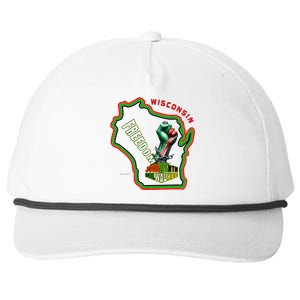 Miltown African American Black History Snapback Five-Panel Rope Hat