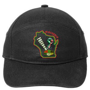 Miltown African American Black History 7-Panel Snapback Hat