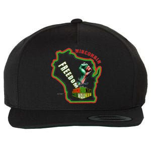 Miltown African American Black History Wool Snapback Cap