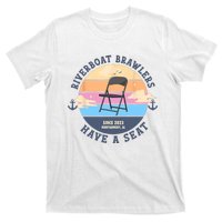 Montgomery Alabama Boat Fight Riverboat Brawl Folding Chair T-Shirt