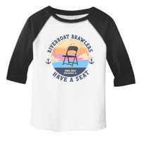 Montgomery Alabama Boat Fight Riverboat Brawl Folding Chair Toddler Fine Jersey T-Shirt