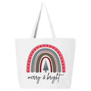 Merry And Bright Rainbow Holiday 25L Jumbo Tote