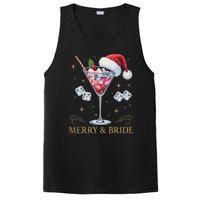 Merry And Bride Bachelorette Party Cocktail Drink Christmas PosiCharge Competitor Tank