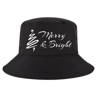 Merry And Bright Christmas Tree Cool Comfort Performance Bucket Hat