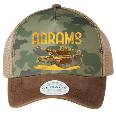 M1 Abrams Battle Tank Usa America American Military Legacy Tie Dye Trucker Hat