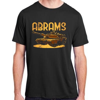 M1 Abrams Battle Tank Usa America American Military Adult ChromaSoft Performance T-Shirt