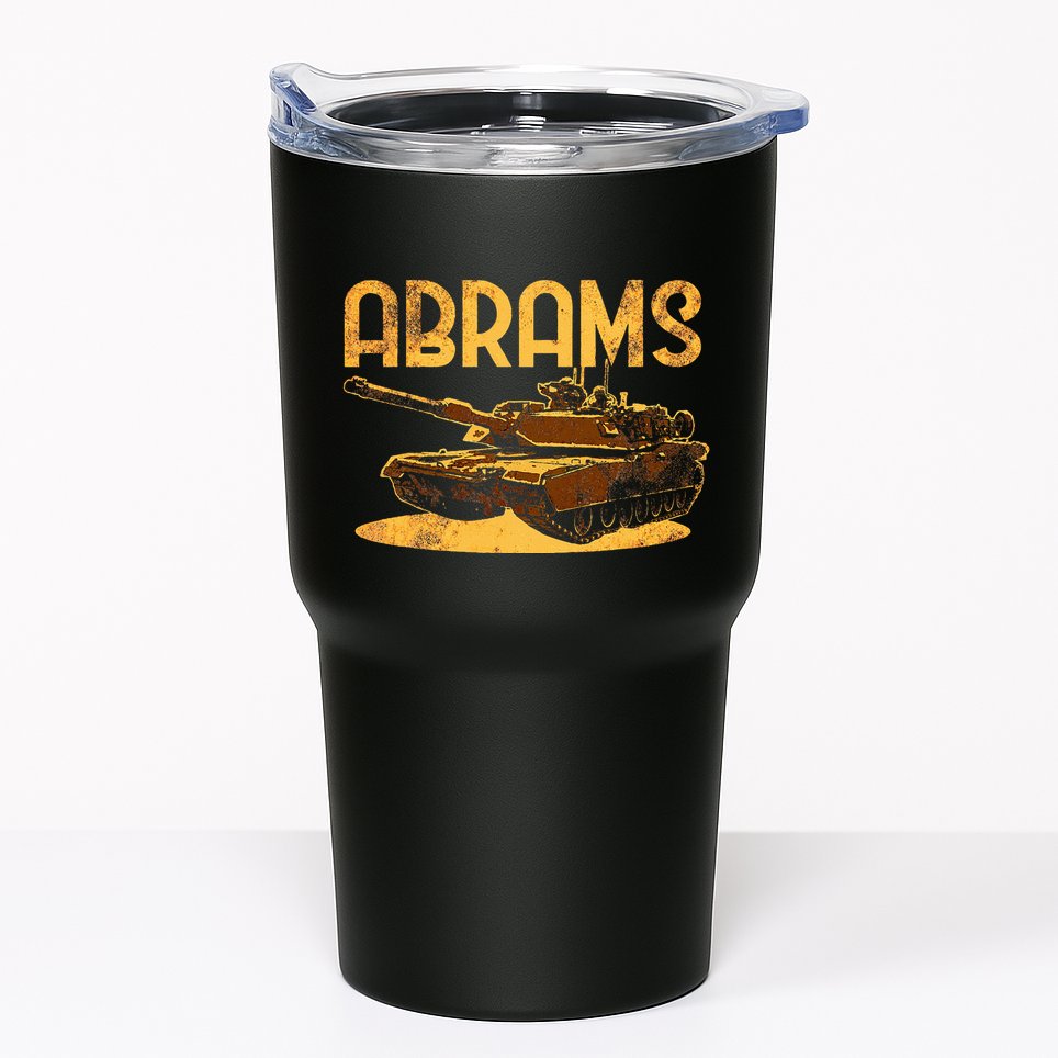 M1 Abrams Battle Tank Usa America American Military Tumbler