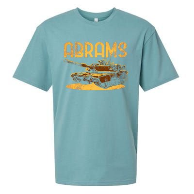 M1 Abrams Battle Tank Usa America American Military Sueded Cloud Jersey T-Shirt