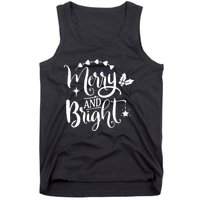 Merry And Bright Christmas Gift Tank Top