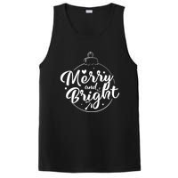 Merry And Bright Christmas Hoodie PosiCharge Competitor Tank