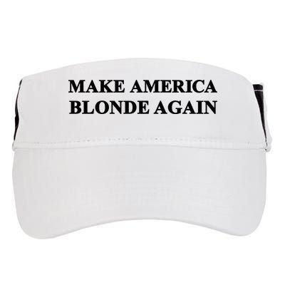 Make America Blonde Again Adult Drive Performance Visor