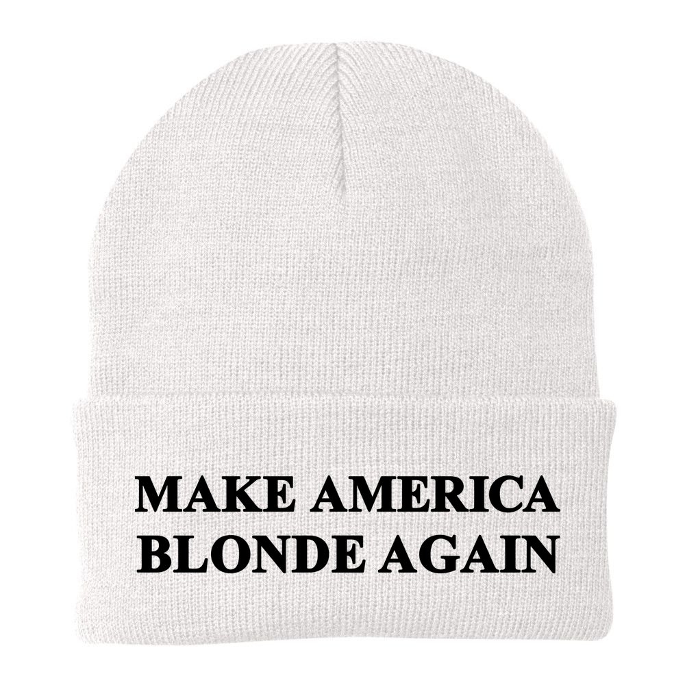 Make America Blonde Again Beanie
