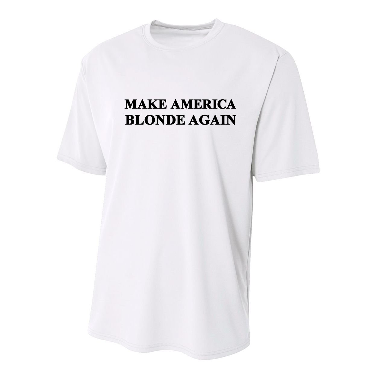 Make America Blonde Again Youth Performance Sprint T-Shirt